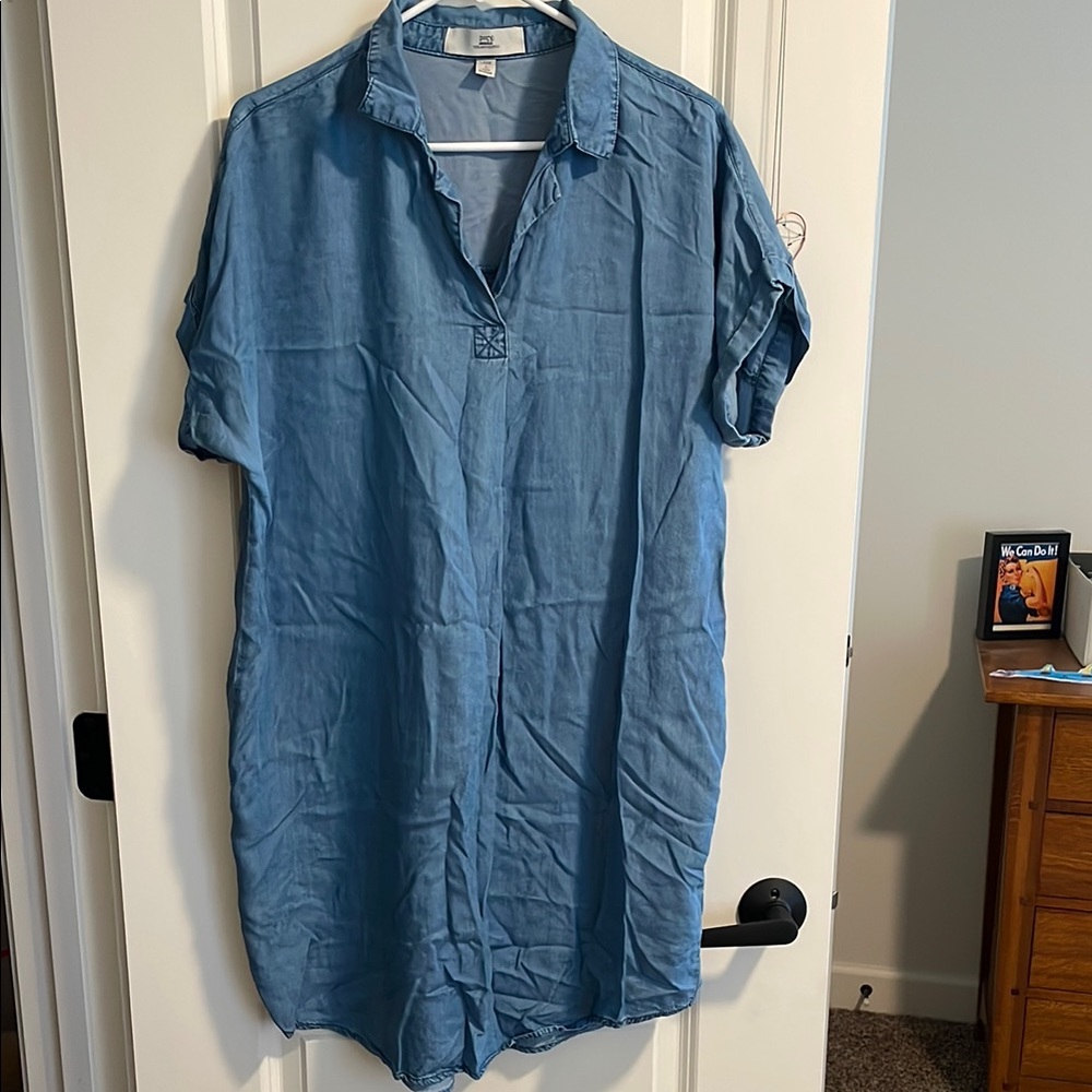 Chambray Dress